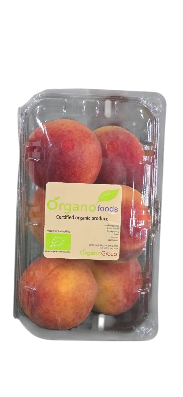 Organic Peaches 6 x 600g box