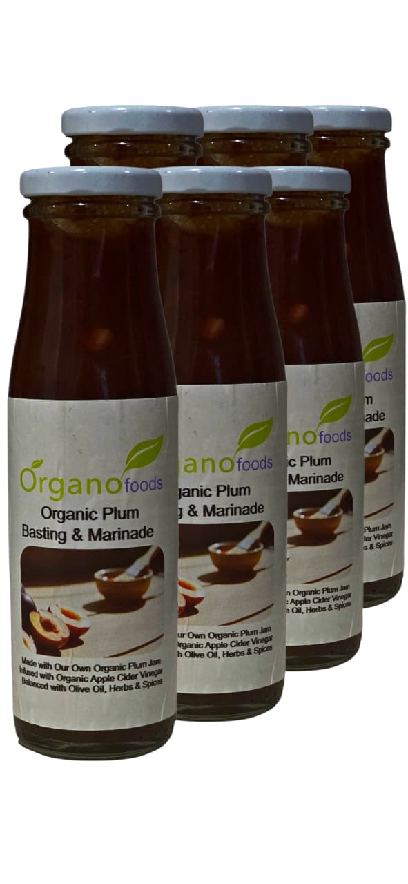 Organic Plum Basting & Marinade 6 x 250ml