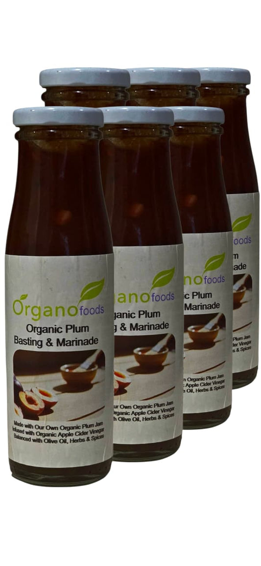 Organic Plum Basting & Marinade 6 x 250ml