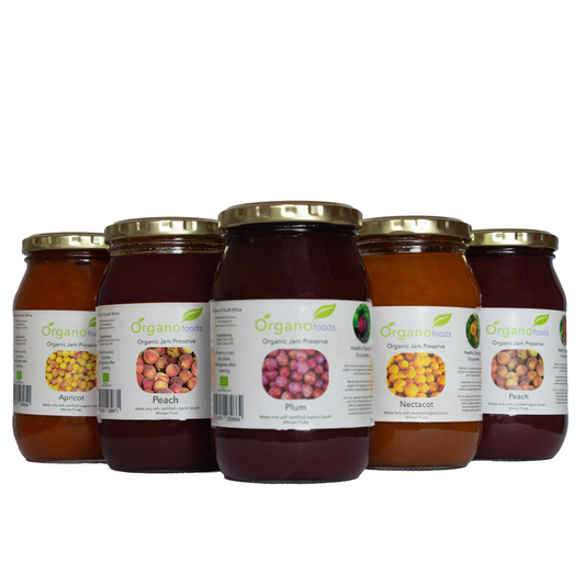 Organic Jam variety  pack 6 x 375ml